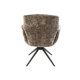 Hoyz Collection - Armstoel Forza Draaibaar - Set van 2 - Hoven Champagne