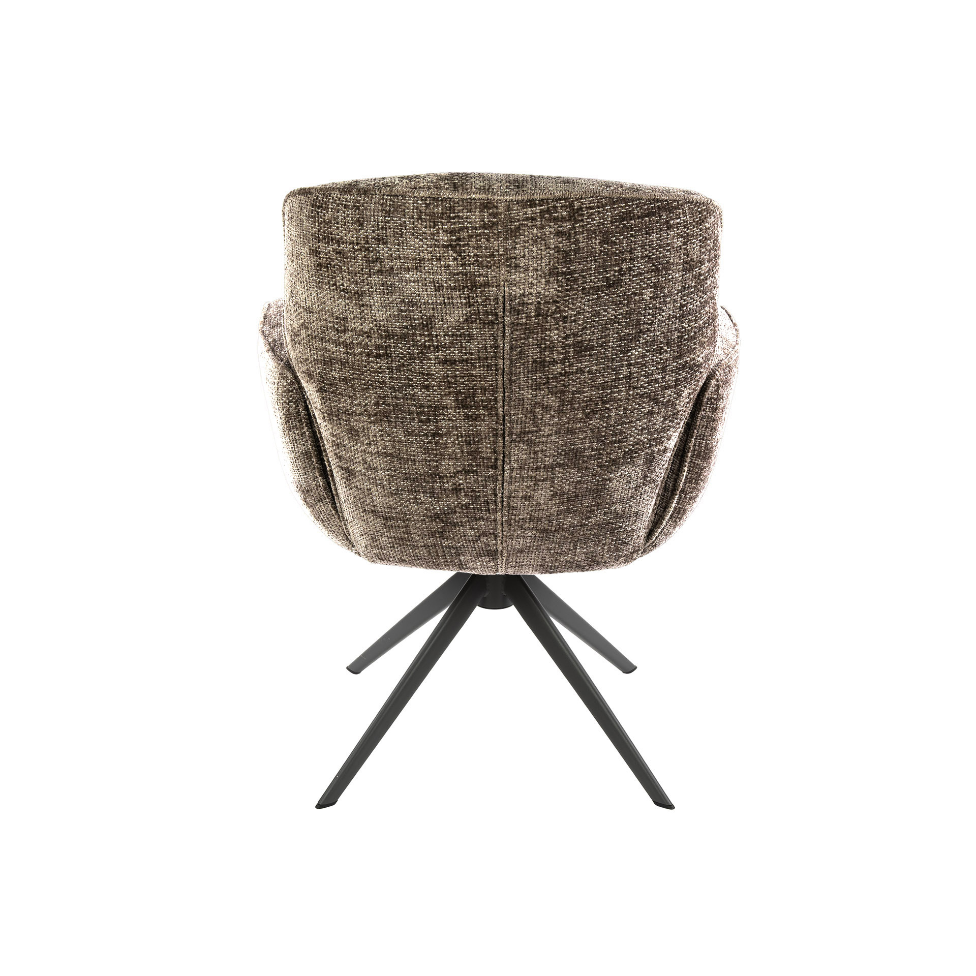 Hoyz Collection - Armstoel Forza Draaibaar - Set van 2 - Hoven Champagne