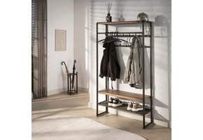 Hoyz Collection - Garderobemeubel Luno 100cm - Drift Brown