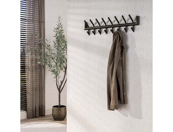 Hoyz Collection - Kapstok Tubo 2x8 Haken - Drift Brown