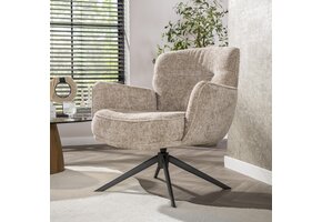 Hoyz Collection - Fauteuil Forza Draaibaar - Hoven Zand