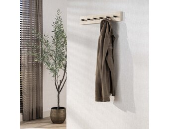 Hoyz Collection - Kapstok Travino 6 Haken - Keramiek Travertin