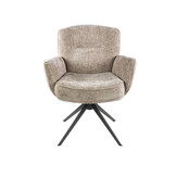 Hoyz Collection - Armstoel Forza Draaibaar - Set van 2 - Hoven Zand