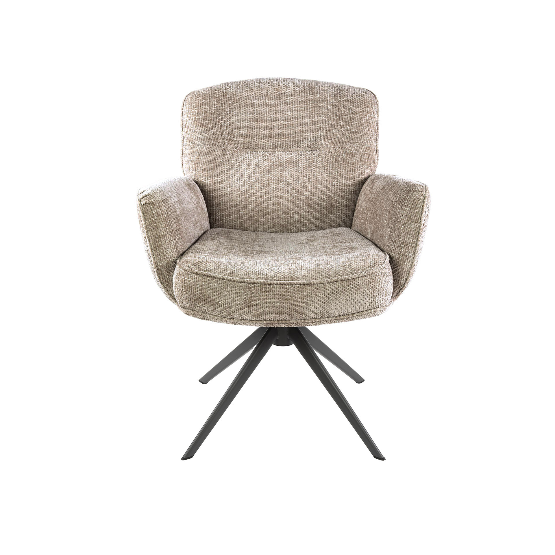 Hoyz Collection - Armstoel Forza Draaibaar - Set van 2 - Hoven Zand