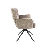 Hoyz Collection - Armstoel Forza Draaibaar - Set van 2 - Hoven Zand