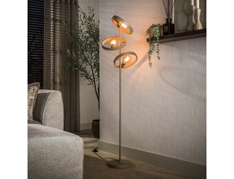 Hoyz Collection - Vloerlamp Hover 3-lichts - Beige