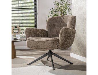 Hoyz Collection - Fauteuil Forza Draaibaar - Hoven Champagne
