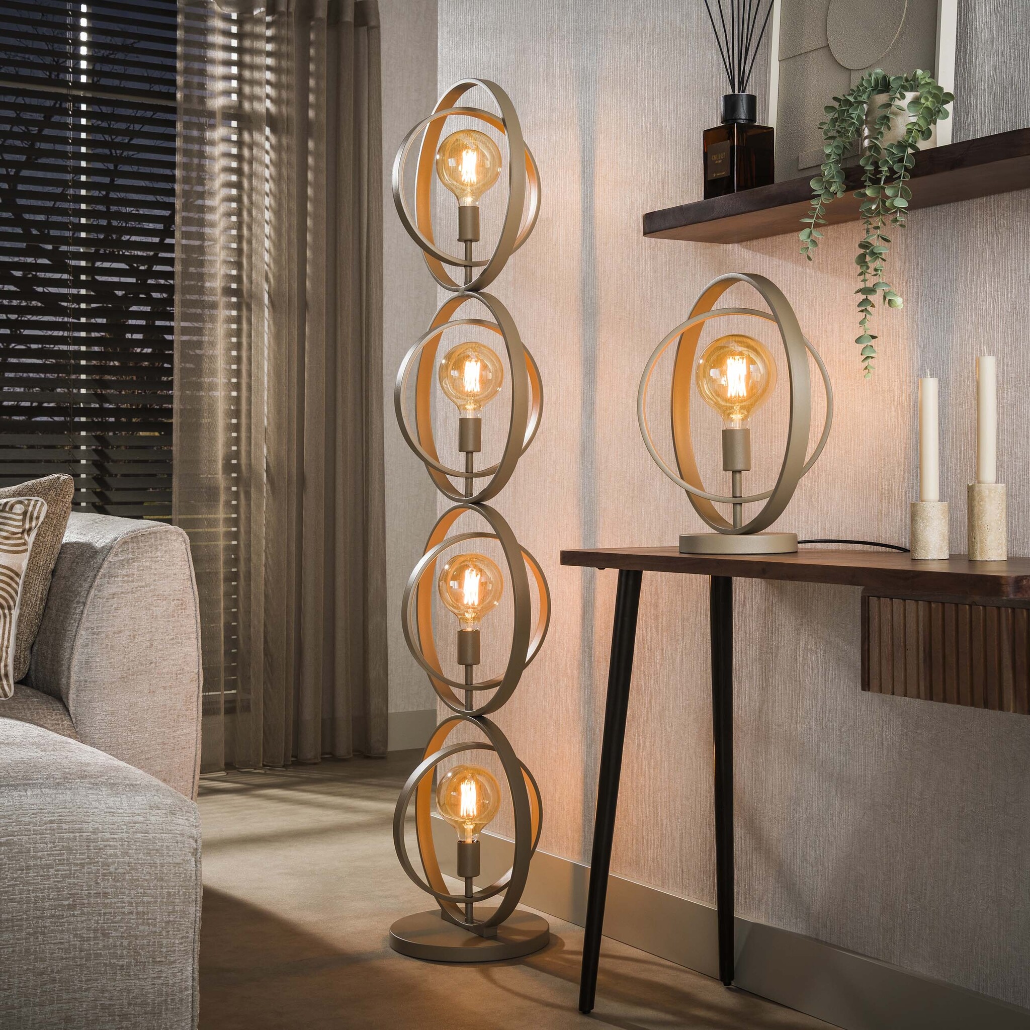 Hoyz Collection - Fauteuil Forza Draaibaar - Hoven Champagne