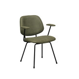 LABEL51 - Eetkamerstoel Rivano - Moss - 58x62x83cm - Set van 2