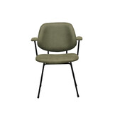 LABEL51 - Eetkamerstoel Rivano - Moss - 58x62x83cm - Set van 2
