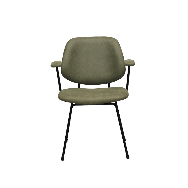 LABEL51 - Eetkamerstoel Rivano - Moss - 58x62x83cm - Set van 2