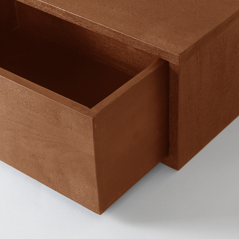 LABEL51 - Wandplanken Hover - Bruin - 30x45x20cm