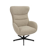 LABEL51 - Fauteuil Malmo - Beige - 82x75x108cm