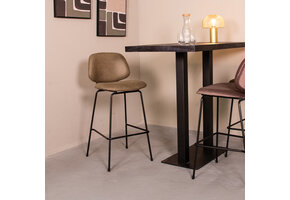 LABEL51 Barkruk Bello - Moss Green - 46x53x105 cm