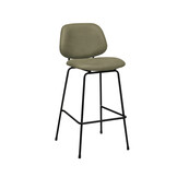 LABEL51 Barkruk Bello - Moss Green - 46x53x105 cm