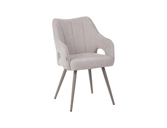 LABEL51 Eetkamerstoel Stan - Naturel - 57x81x59 cm - Set van 2