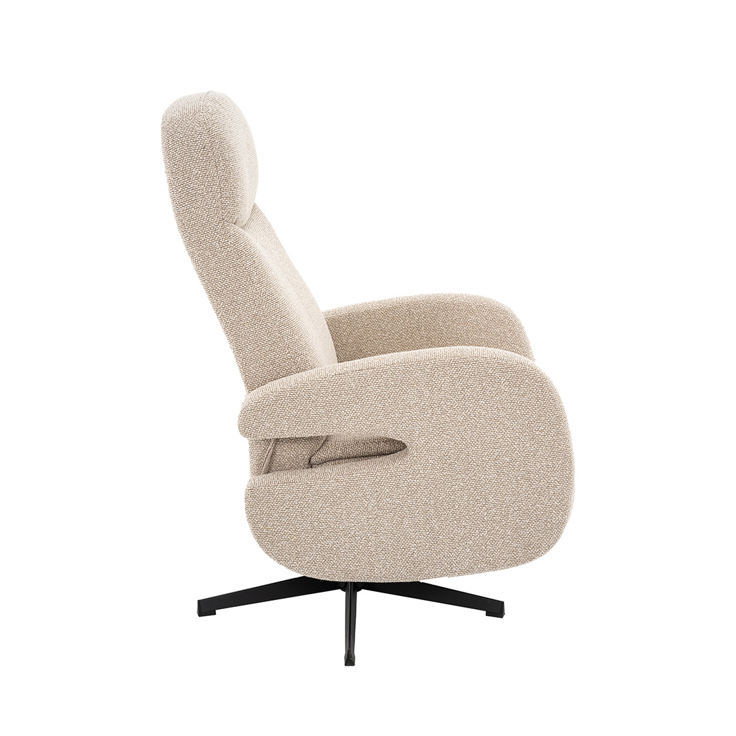 LABEL51 - Fauteuil Esjberg - Taupe - 84x68x114cm