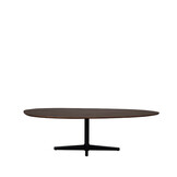 LABEL51 Eetkamertafel Rosie - Espresso - Organisch - 260x110x76 cm