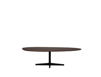 LABEL51 Eetkamertafel Rosie - Espresso - Organisch - 260x110x76 cm