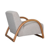LABEL51 - Fauteuil Viggo - Beige - 90x70x74cm