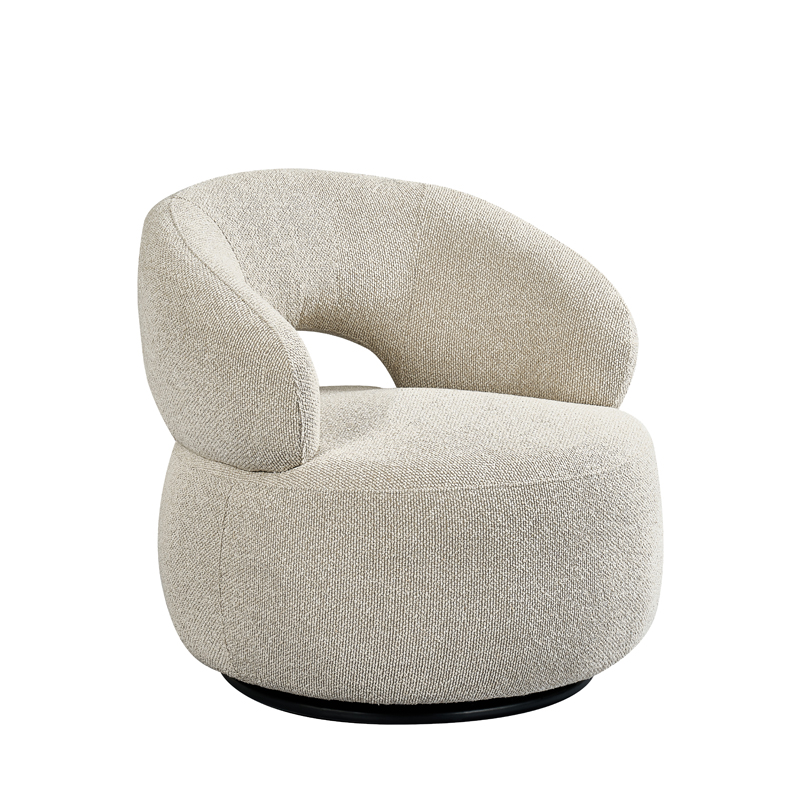 LABEL51 - Fauteuil Nusenna - Beige - 81x82x73cm