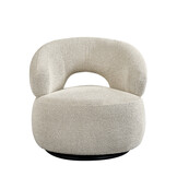 LABEL51 - Fauteuil Nusenna - Beige - 81x82x73cm
