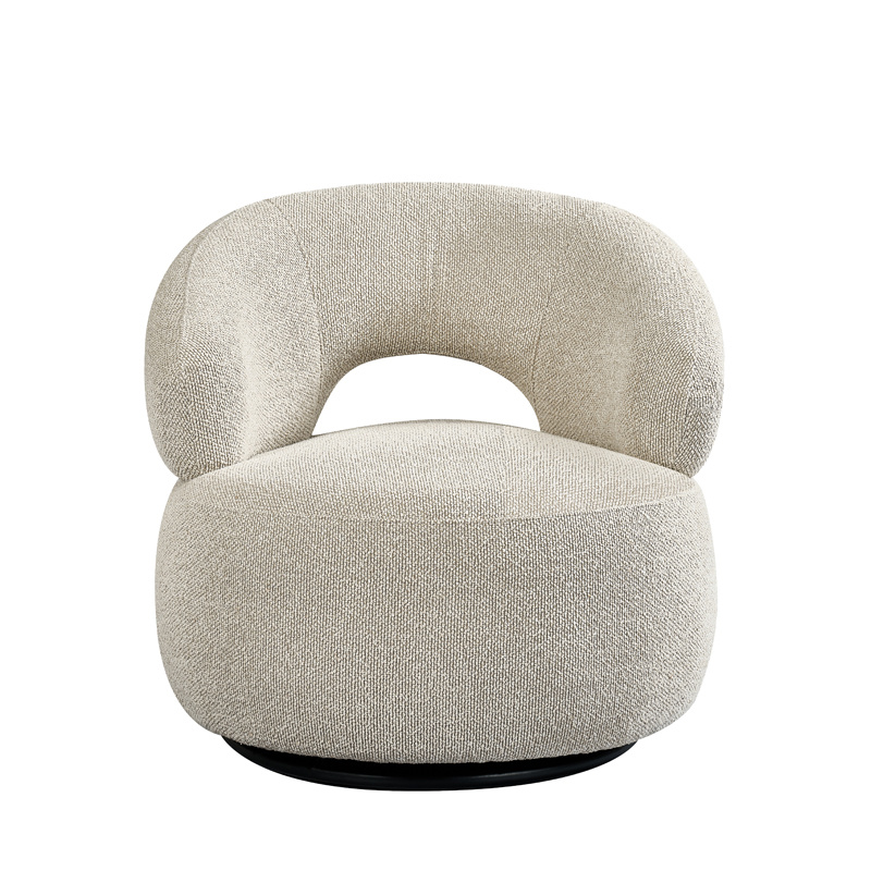 LABEL51 - Fauteuil Nusenna - Beige - 81x82x73cm
