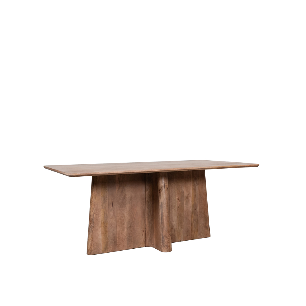 LABEL51 - Eetkamertafel Scott - Bruin - 100x200x76cm