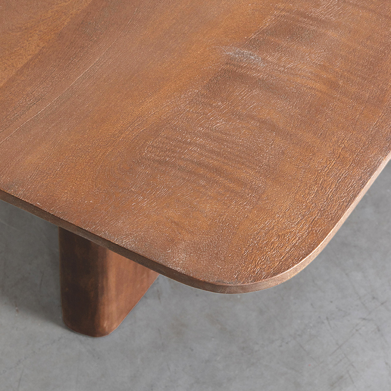 LABEL51 - Eetkamertafel Scott - Bruin - 100x200x76cm