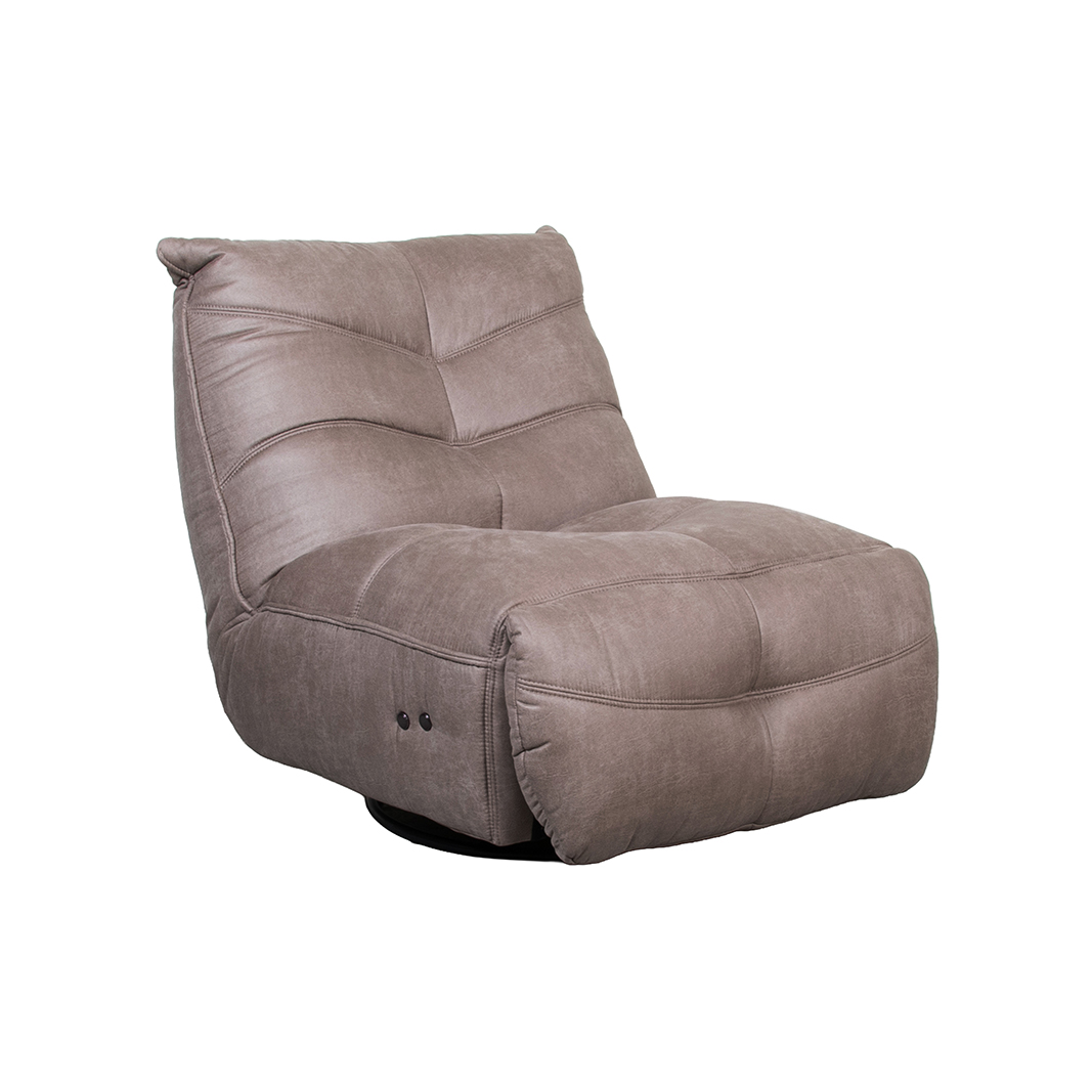 LABEL51 Fauteuil Powernap Station - Taupe - 90x110x95 cm
