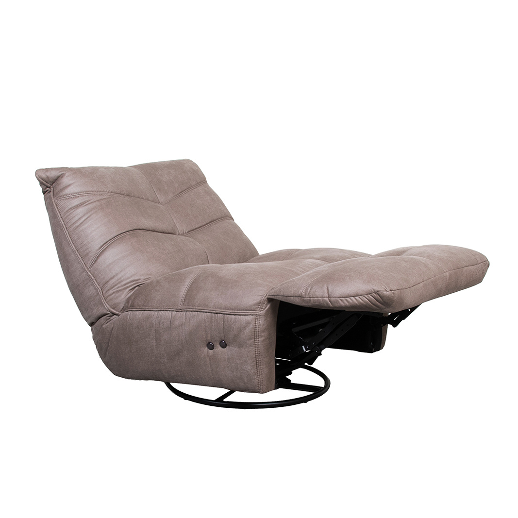 LABEL51 - Fauteuil Powernap Station - Taupe - 110x90x95cm