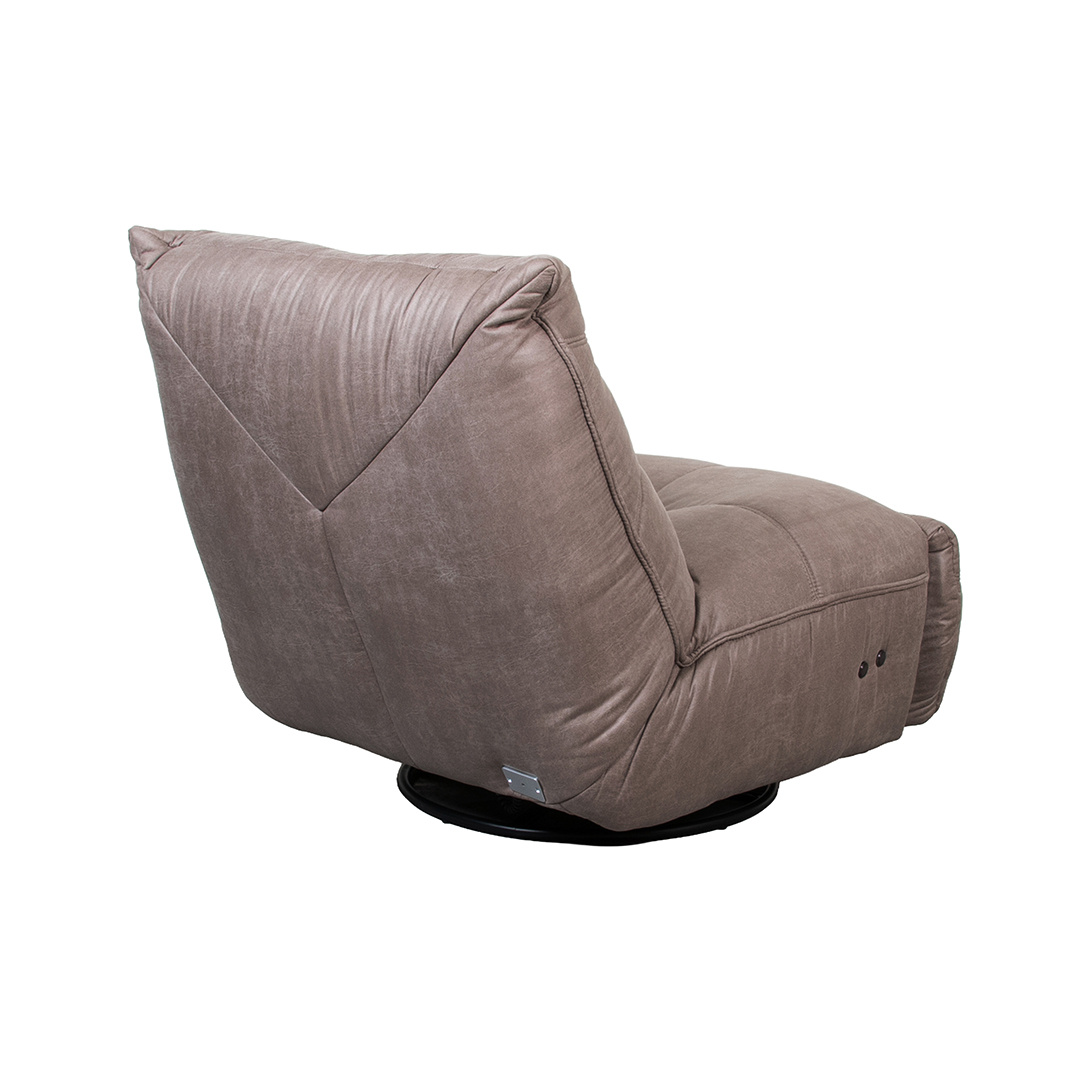 LABEL51 Fauteuil Powernap Station - Taupe - 90x110x95 cm