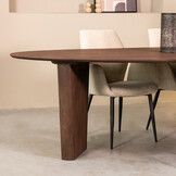 LABEL51 - Eetkamertafel Wow - Bruin - 240x110x75cm