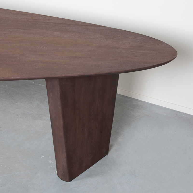 LABEL51 - Eetkamertafel Wow - Bruin - 240x110x75cm