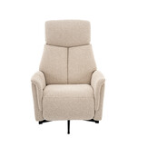 LABEL51 Fauteuil Helsinki - Naturel - Manueel Verstelbaar - 73x86x114 cm