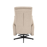 LABEL51 Fauteuil Helsinki - Naturel - Manueel Verstelbaar - 73x86x114 cm