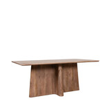 LABEL51 - Eetkamertafel Scott - Bruin - 100x230x76cm