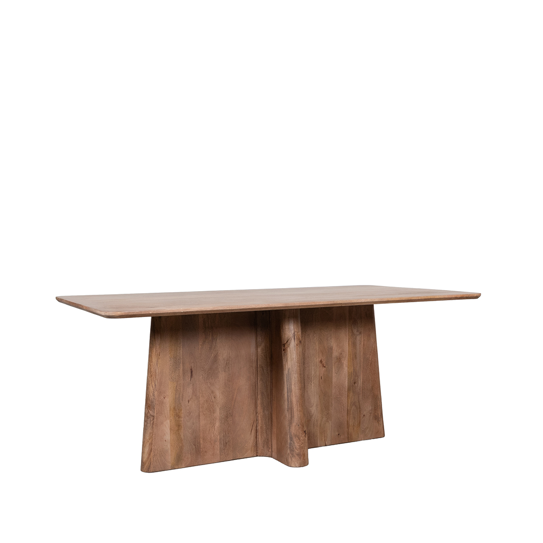 LABEL51 - Eetkamertafel Scott - Bruin - 100x230x76cm