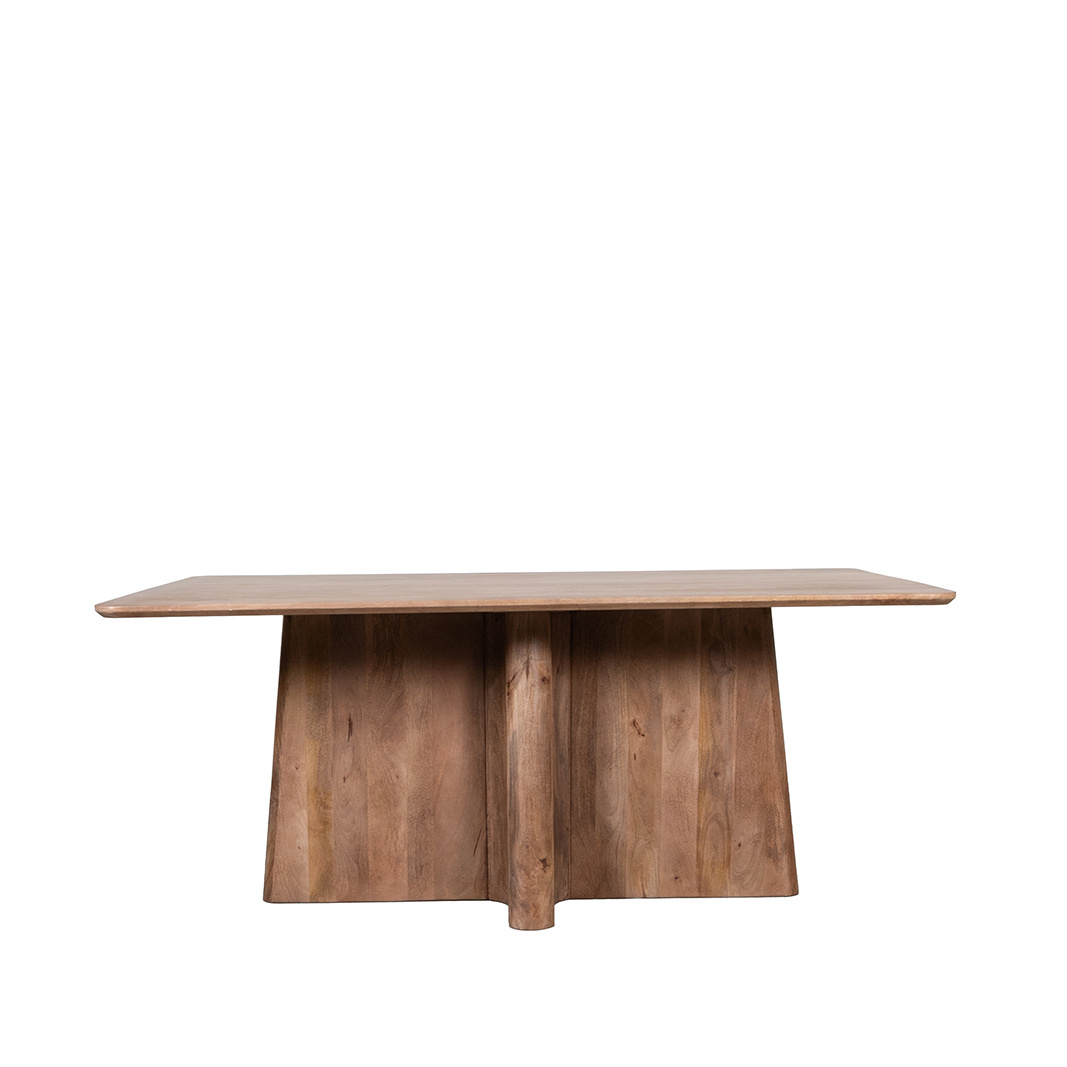 LABEL51 - Eetkamertafel Scott - Bruin - 100x230x76cm