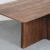LABEL51 - Eetkamertafel Scott - Bruin - 100x230x76cm