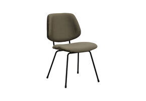 LABEL51 - Eetkamerstoel Bello - Hunter - 58x48x82cm - Set van 2
