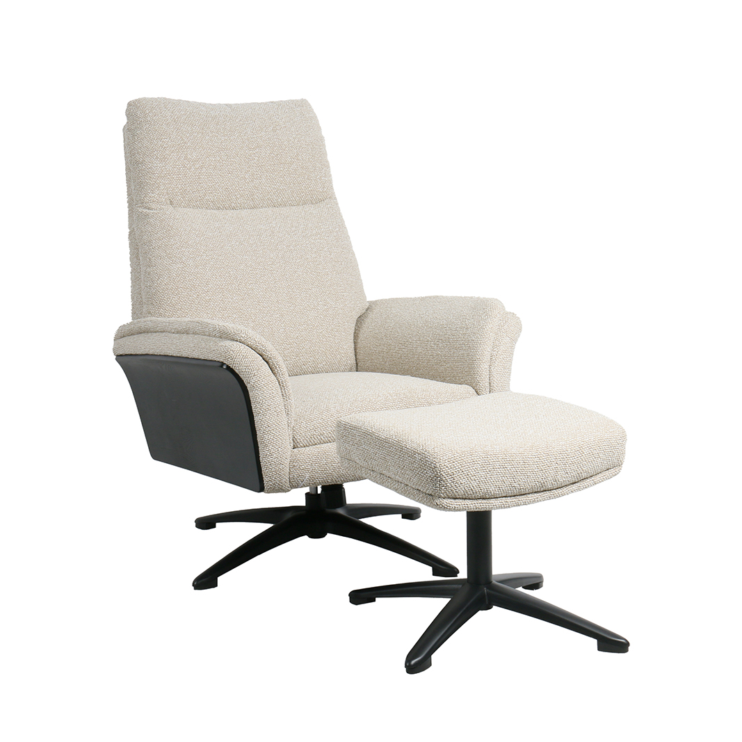 LABEL51 - Fauteuil Zenza - Beige - 91x76x109cm