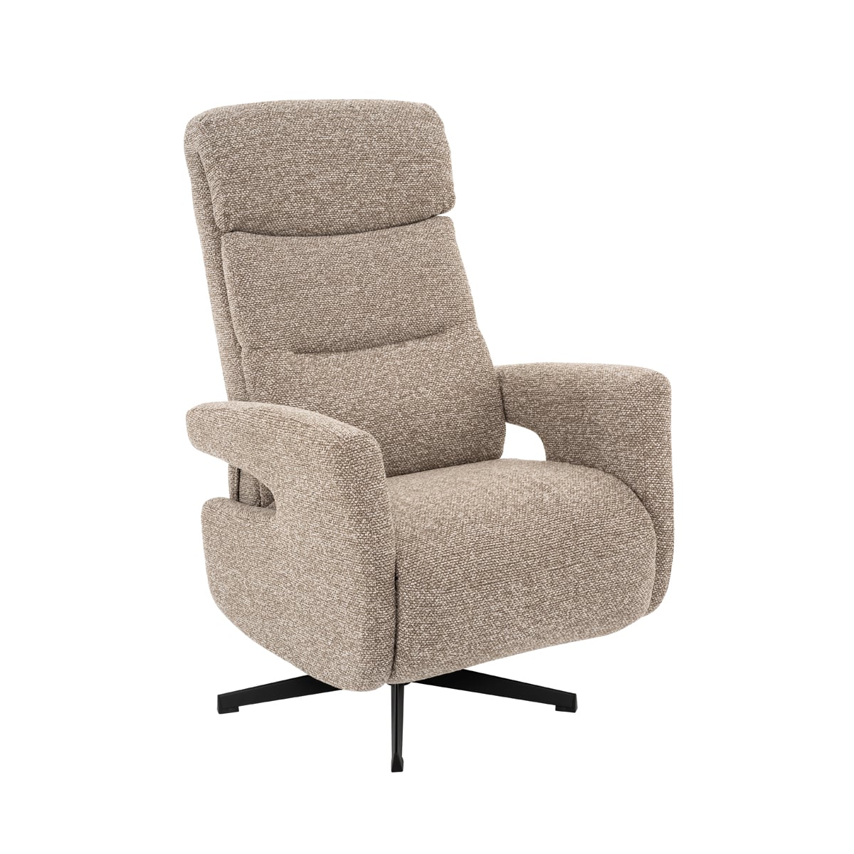LABEL51 - Fauteuil Copenhagen - Grijs - 88x72x115cm