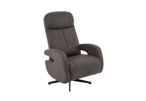LABEL51 Fauteuil Esbjerg - Antraciet - Manueel Verstelbaar - 68x84x114 cm