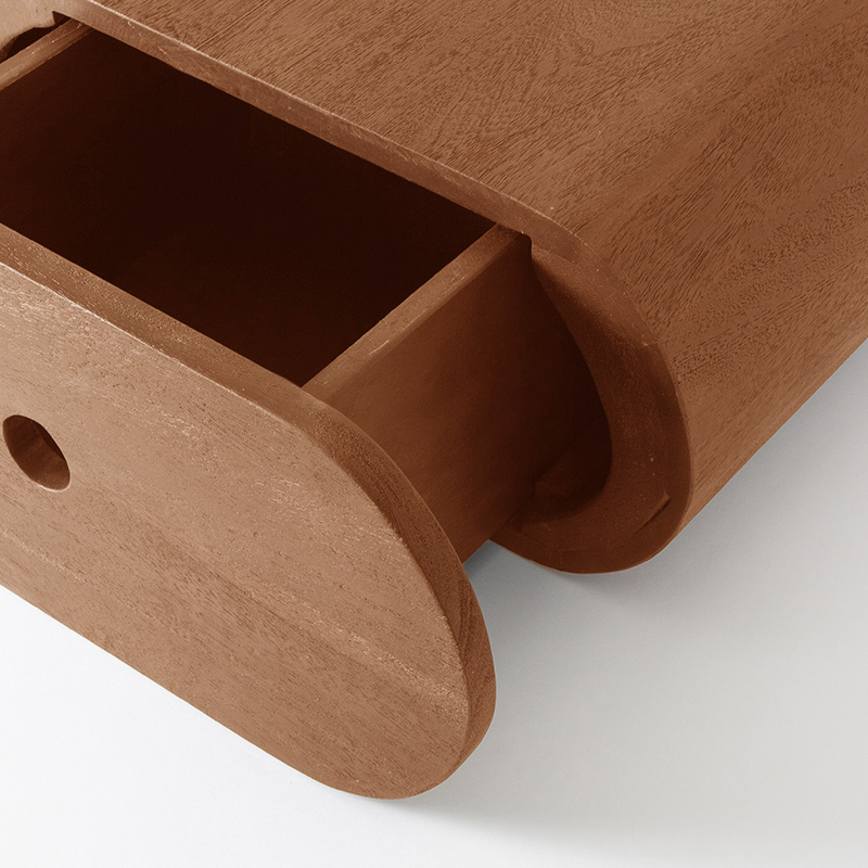 LABEL51 - Wandplanken Rise - Bruin - 30x45x20cm