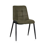 LABEL51 Eetkamerstoel Noor - Moss - 51x84x41 cm - Set van 2