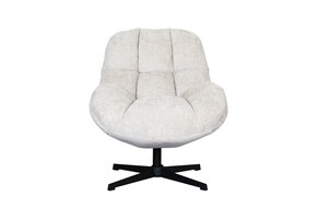LABEL51 Fauteuil Huxley - Naturel - 76x86x92cm