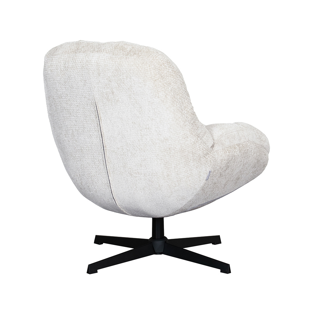 LABEL51 Fauteuil Huxley - Naturel - 76x86x92cm
