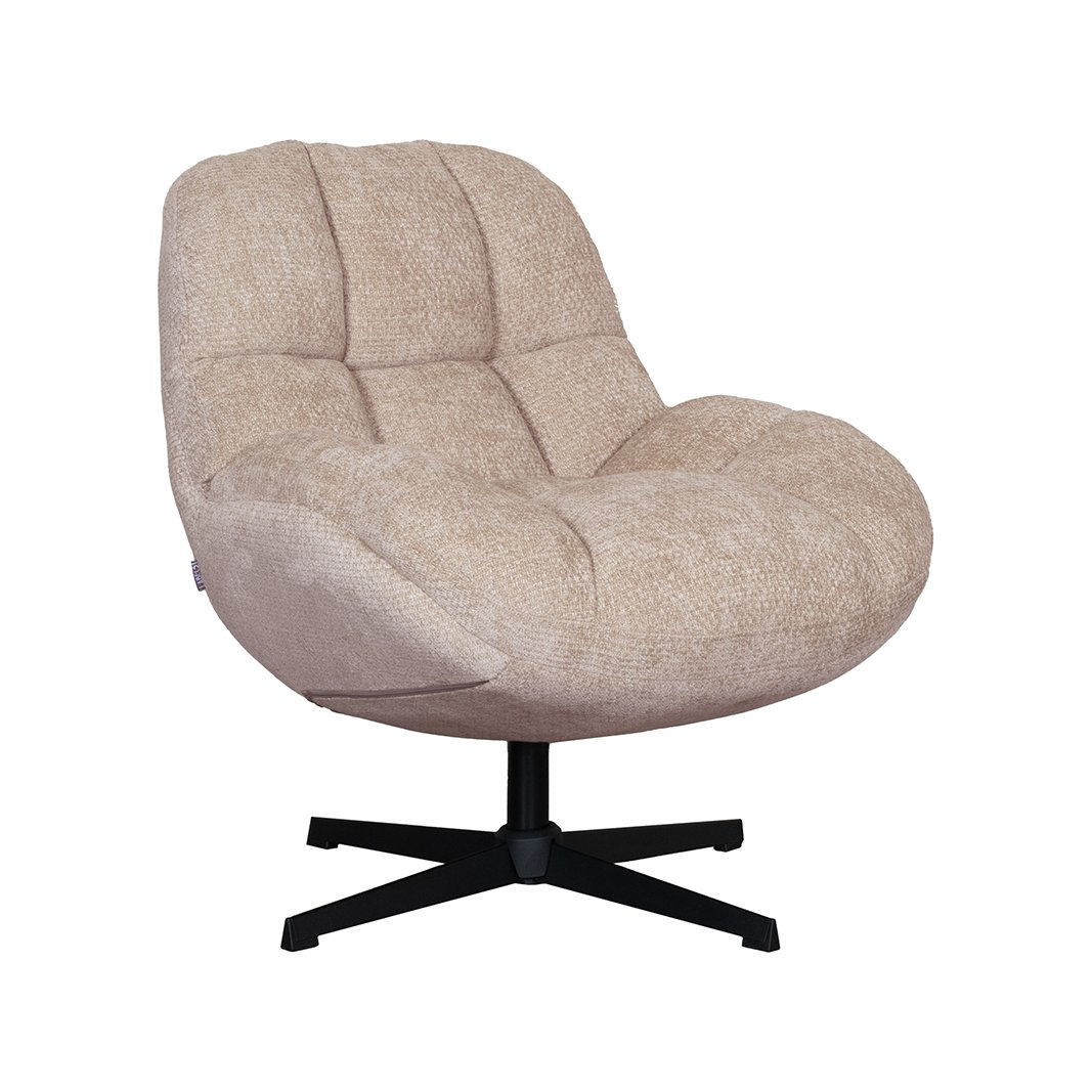 LABEL51 Fauteuil Huxley - Clay - 76x86x92cm