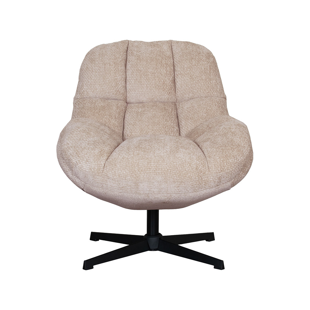 LABEL51 - Fauteuil Huxley - Clay - 86x76x92cm